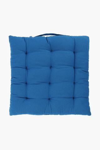 Woven Cotton Chairpad, 40x40cm