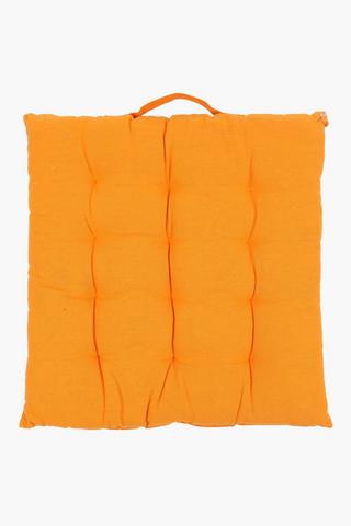 Woven Cotton Chairpad, 40x40cm