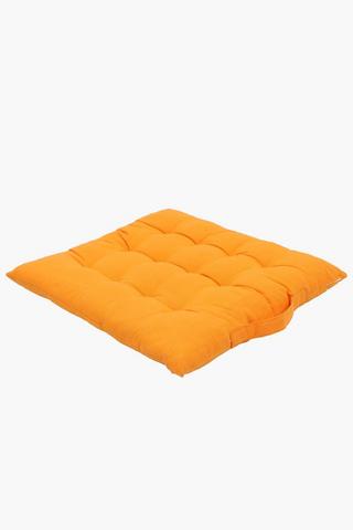 Woven Cotton Chairpad, 40x40cm