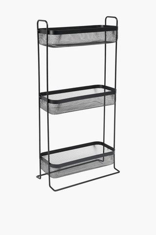 Powder Coated Mesh Bathroom Tower