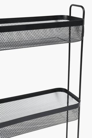 Powder Coated Mesh Bathroom Tower