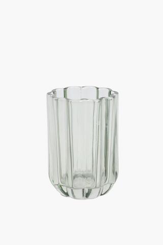 Scallop Glass Tumbler