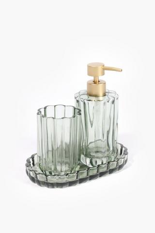 Scallop Glass Tumbler