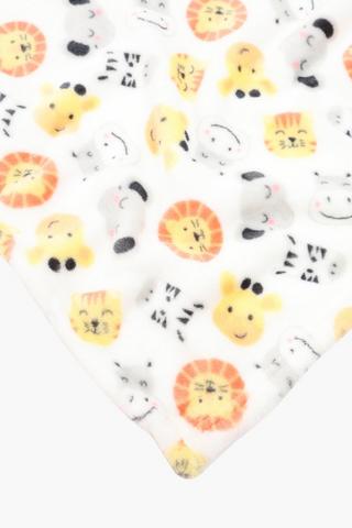 Printed Oliver Safari Blanket, 70x100cm