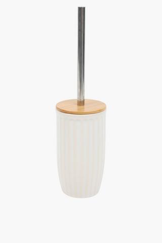 Ceramic Bamboo Stripe Toilet Brush