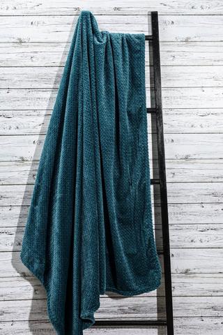 Jacquard Herringbone Blanket, 150x200cm