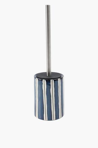 Ceramic Stripe Toilet Brush