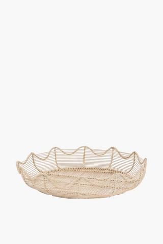 Ntombi Scallop Decor Tray,