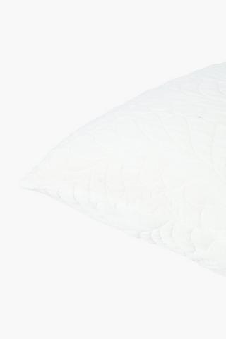 Jacquard Diamond Leaf Scatter Cushion, 60x60cm