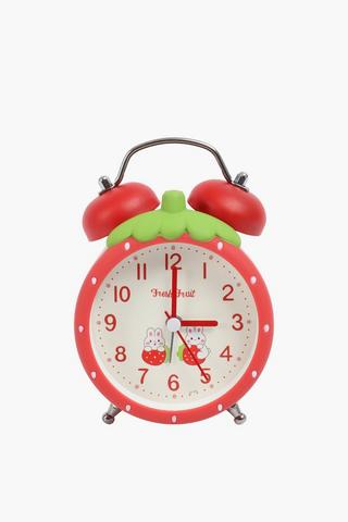 Twinbell Strawberry Clock