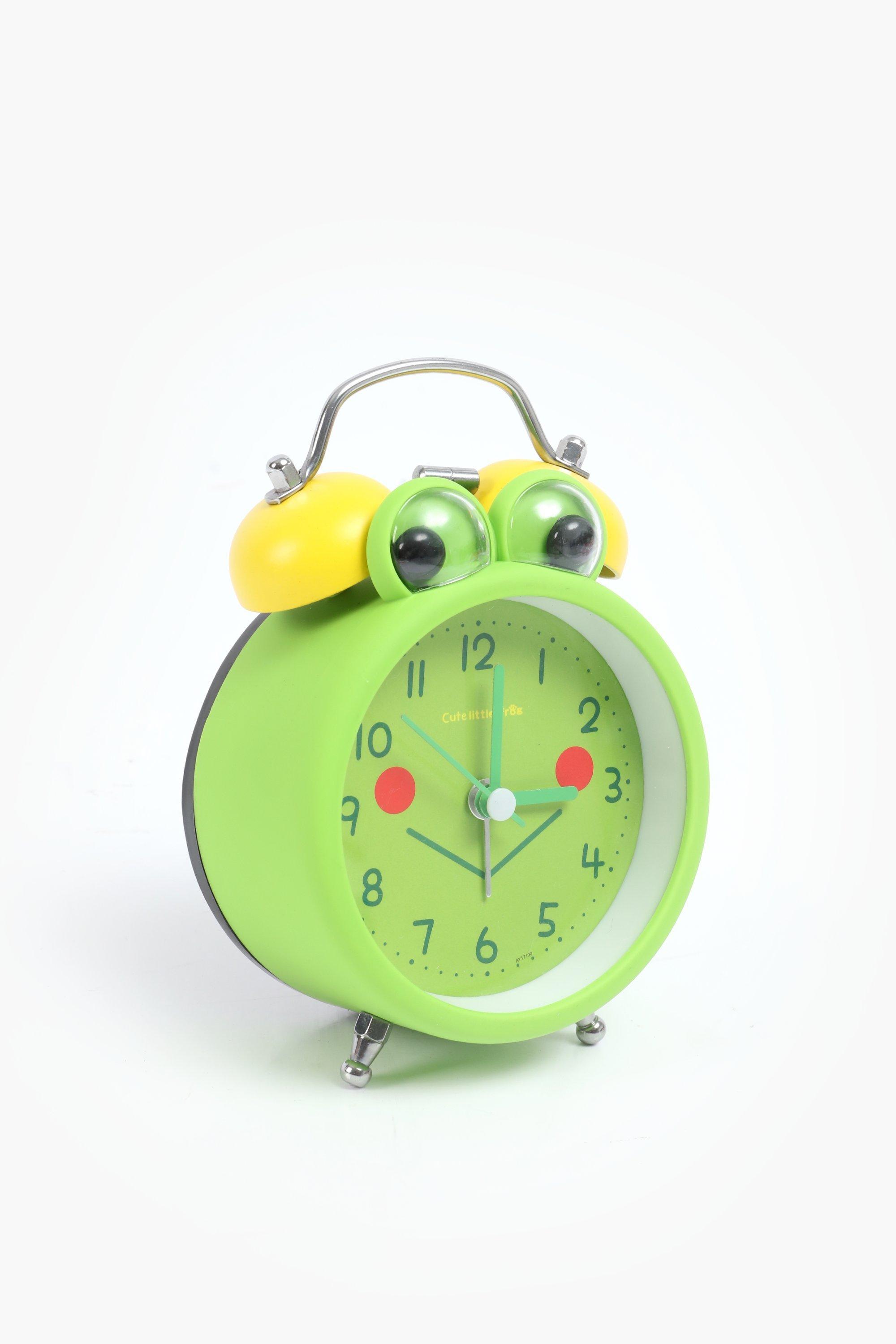 Twinbell Frog Clock