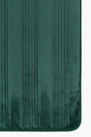 2 Piece Panel Memory Foam Bath Mat Set