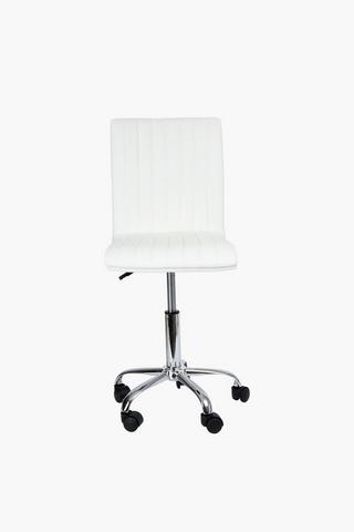 Vertical Padded Pu Office Chair