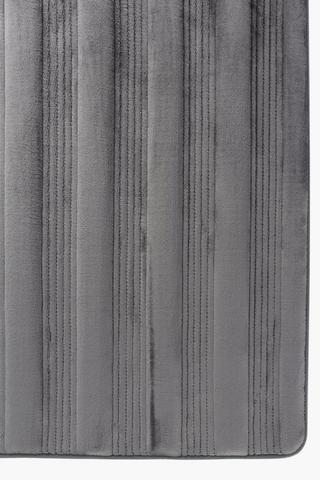 2 Piece Panel Memory Foam Bath Mat Set