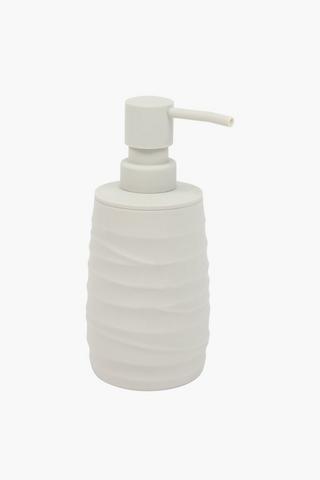 Plastic Wavey Soap Dispenser