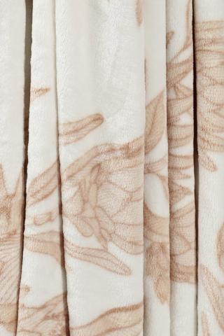 Super Plush Chintsa Botanical  Blanket, 200x220cm