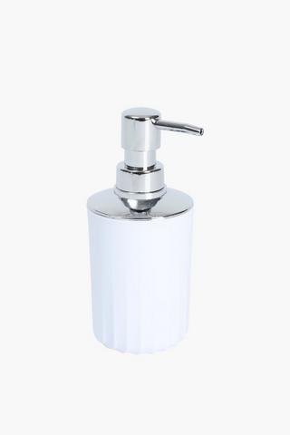 Polypropylene And Chrome Soap Dispenser