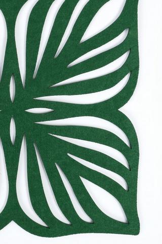 Felt Leaf Shaped Placemat