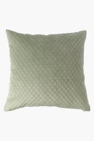 Velvet Usonic Scatter Cushion, 60x60cm