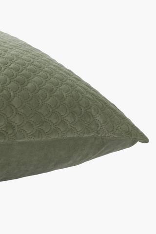 Velvet Usonic Scatter Cushion, 60x60cm