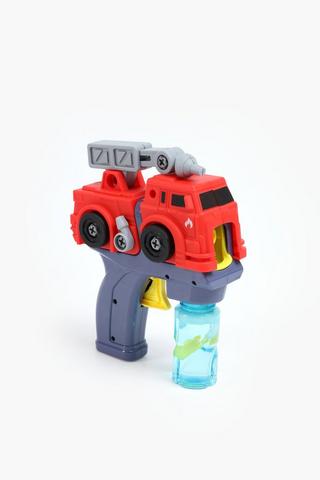 Fire Truck Bubble Gun
