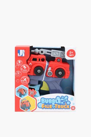 Fire Truck Bubble Gun