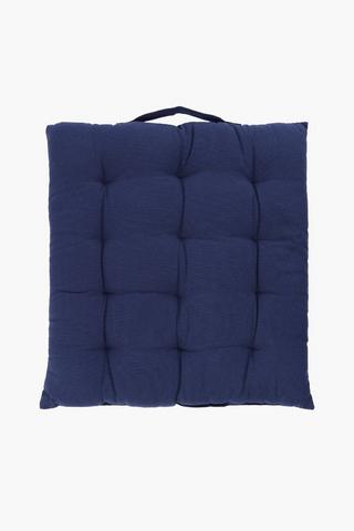 Woven Cotton Chairpad, 40x40cm
