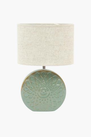 Lace Ceramic Lampset, E14
