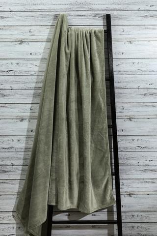 Plain Flannel Blanket, 180x200cm