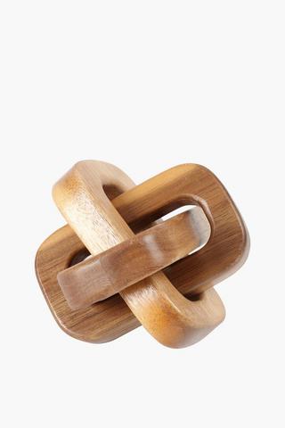 Wooden Knot, 12x15cm