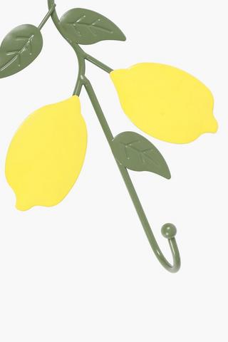 Lemon Single Wall Hook, 11x18cm