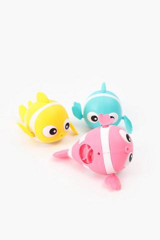 3 Pack Fish Bath Toys