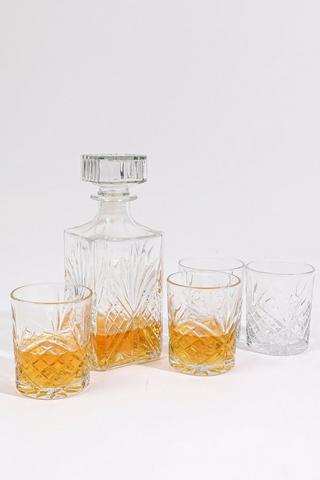Classic Cut Glass Decanter