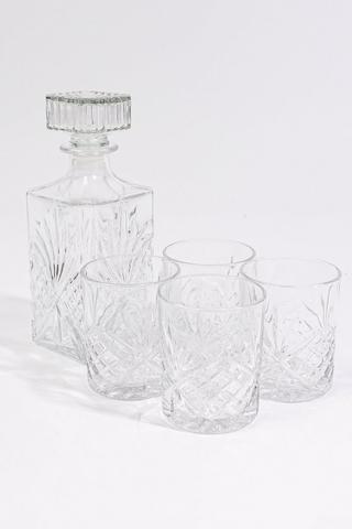 Classic Cut Glass Decanter