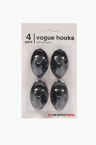 4 Pack Vogue Hooks