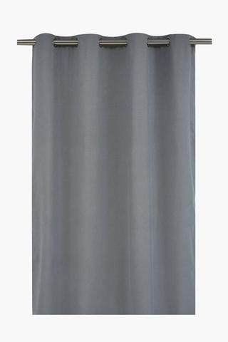 Eyelet Chenille Jacquard Curtain, 140x225cm