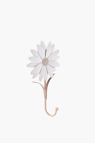 Flower Single Wall Hook, 9x18cm