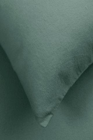 Winter Premium Plain Brushed Cotton Fitted Sheet