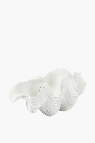 Clam Decor Bowl, 41x19cm