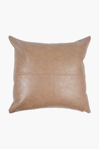 Linen Pu Scatter Cushion, 50x50cm
