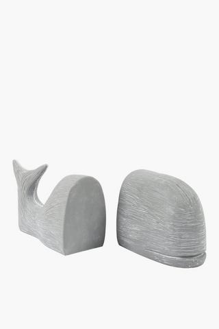 Whale Book Ends, 28x10cm
