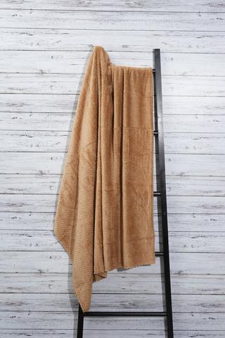 Super Plush Jacquard Herringbone Blanket, 125x150cm