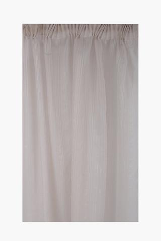 Taped Sheer Kay Curtain, 230x218cm