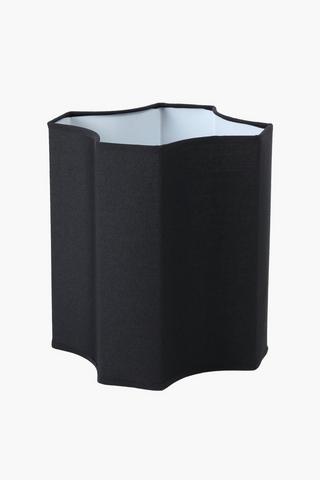 Cropped Drum Lamp Shade, 20x24cm