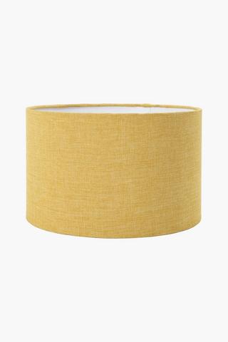 Woven Drum Lamp Shade, 34x40cm