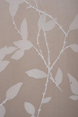 Eyelet Jacquard Cherry Leaf Curtain, 140x225cm