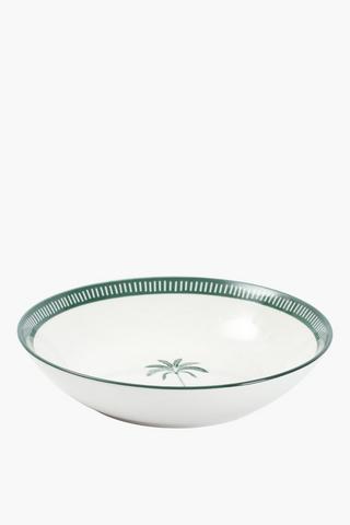 Palm Ceramic Bowl
