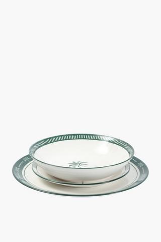 Palm Ceramic Bowl