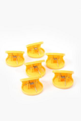 6 Piece Lemon Bag Clips
