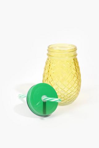 Pineapple Embossed Sippy Jar